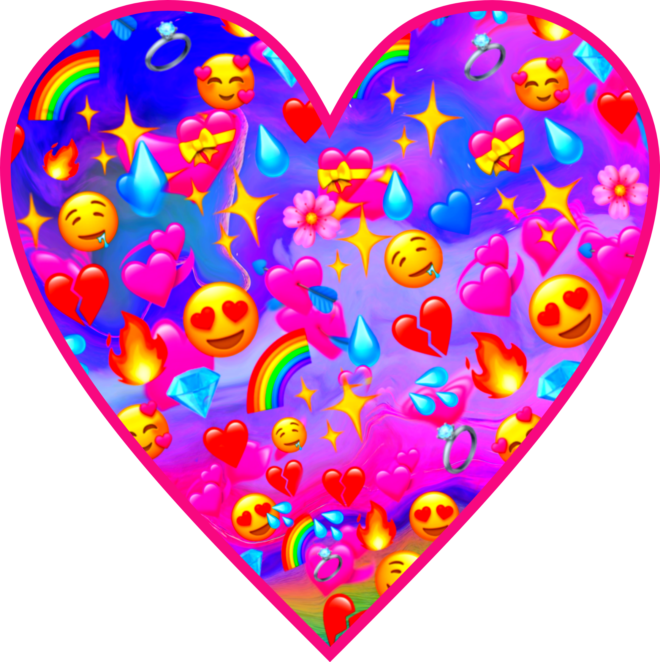 Heart Emoji Wallpaper : Love Emoji Wallpapers - Wallpaper Cave : Most