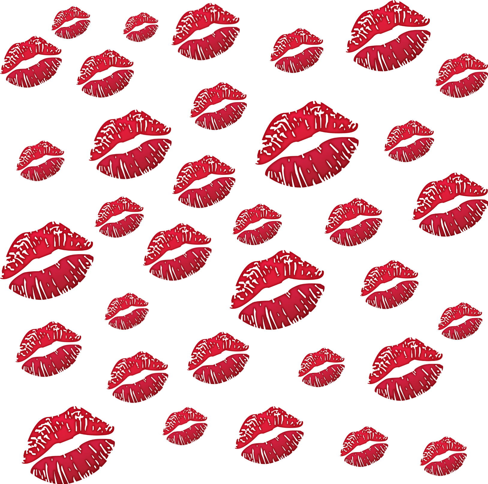 emoji background red kiss sticker by @berenice002