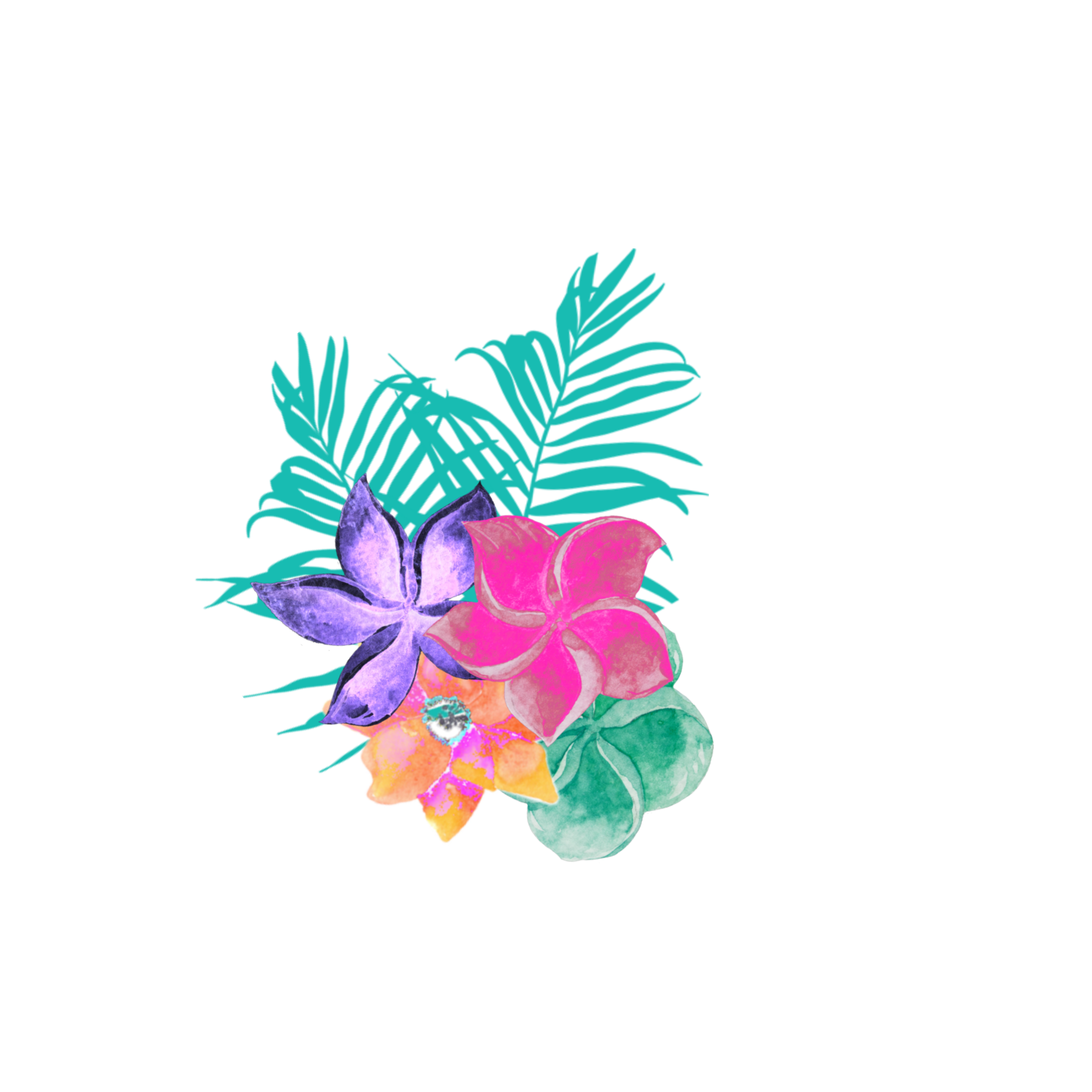 flowers tropical freetoedit sticker by @oliviabrinkman