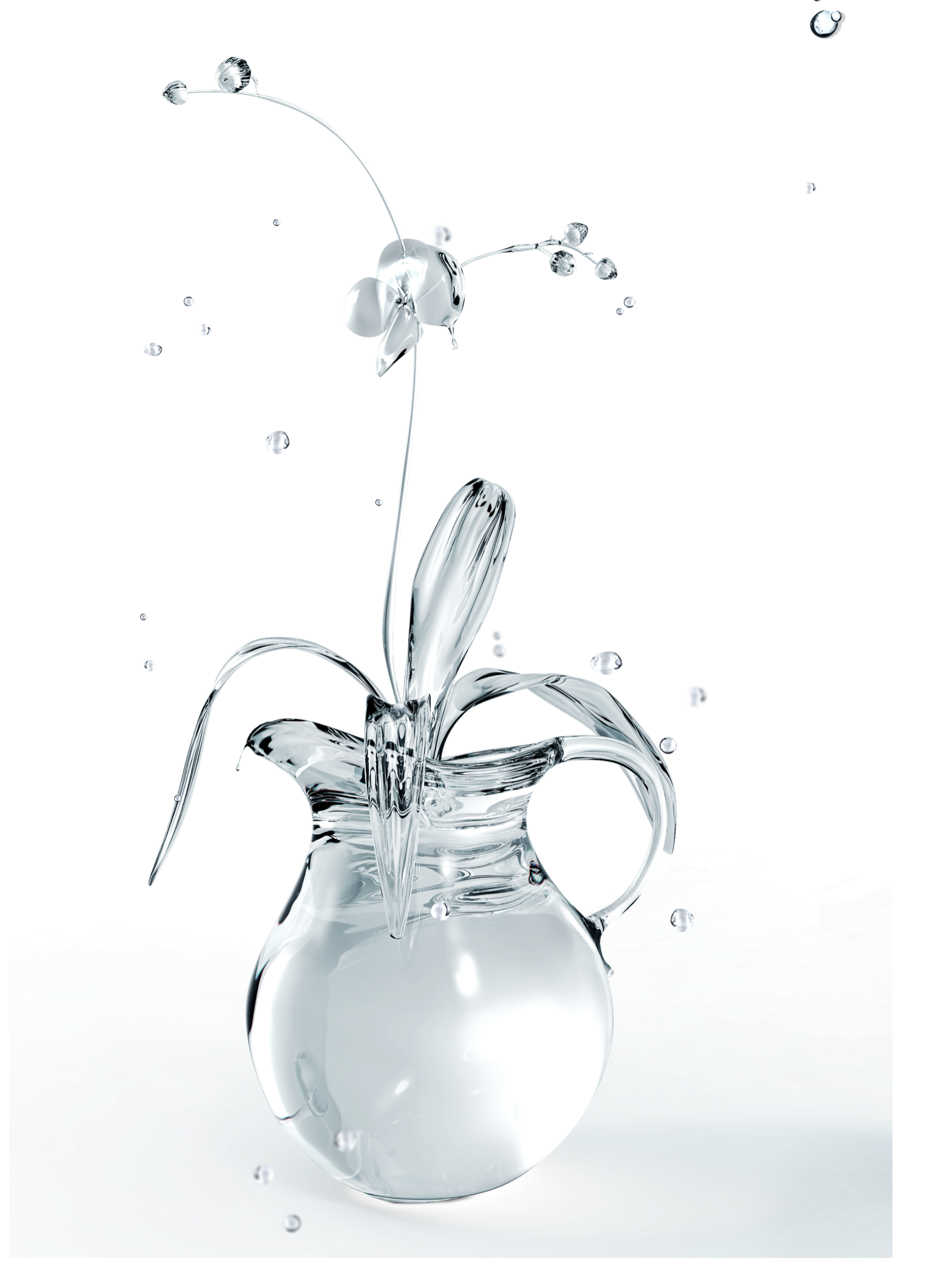 1. Translucent Embrace: A Glass Vase For Floral Enchantment