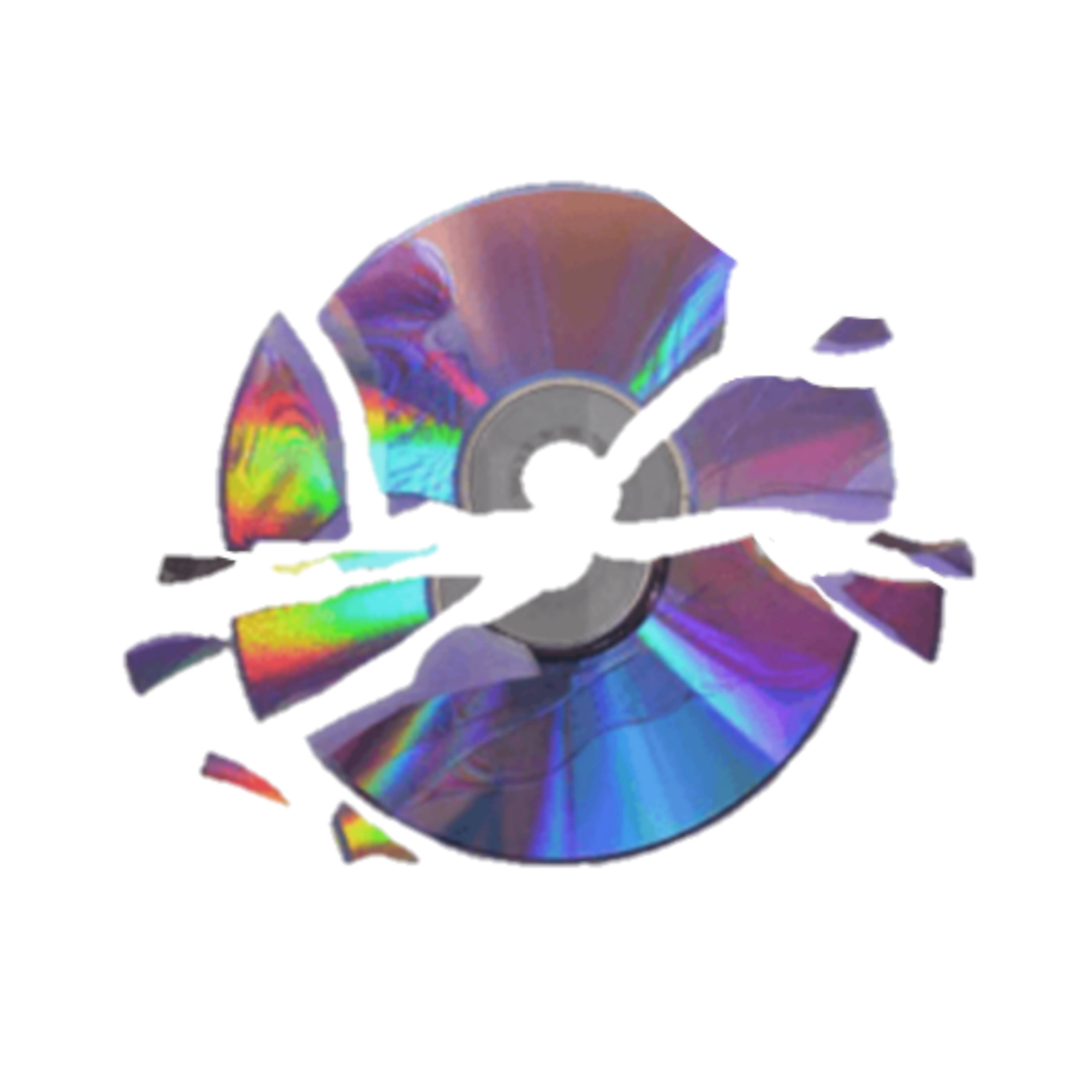 asthetic cd dvd dvds rainbow sticker by @mendes_muffin2