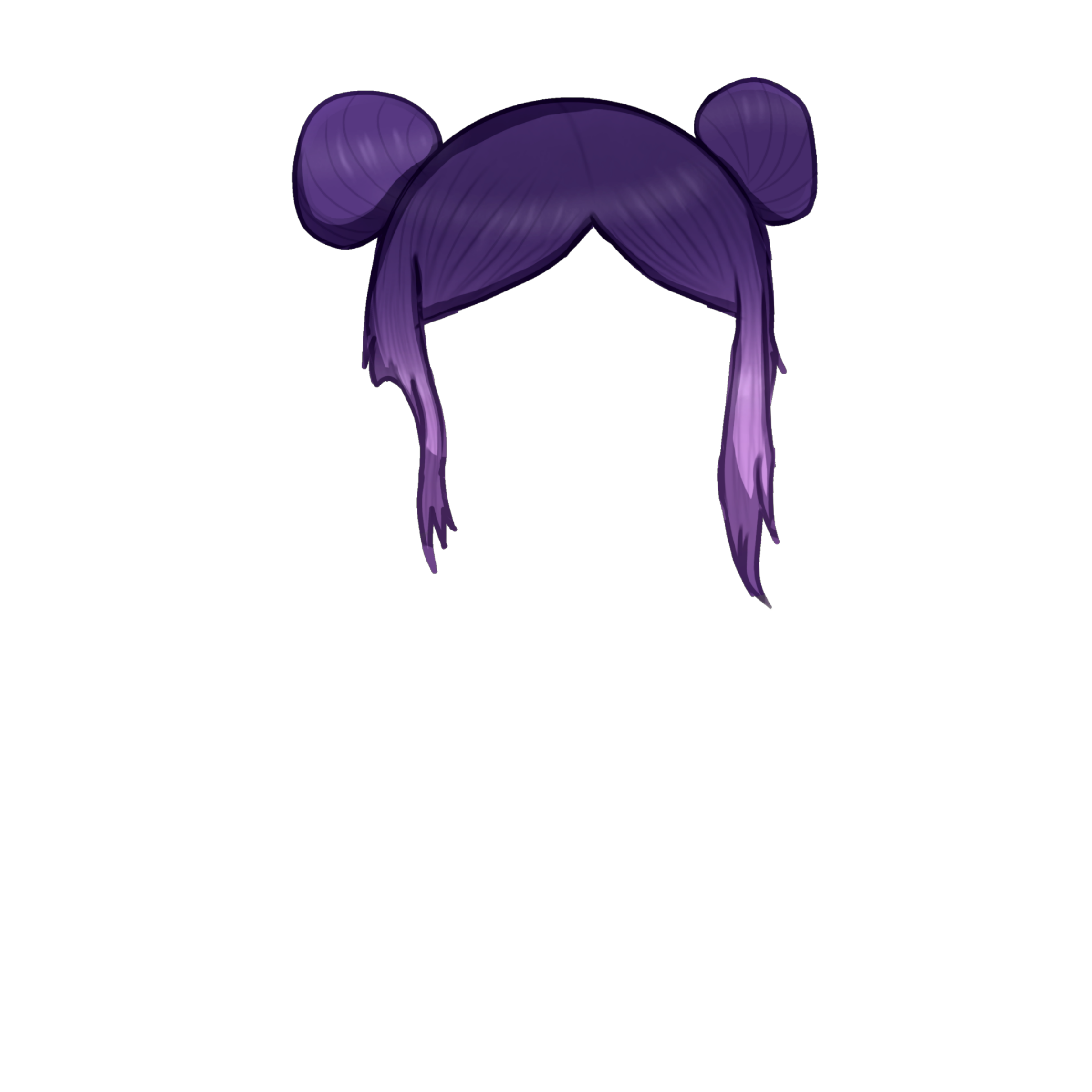 gacha hair chiesuka freetoedit gacha sticker by chiesuka