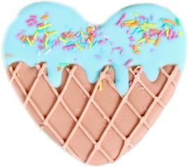heart ice cream icecream cold freetoedit