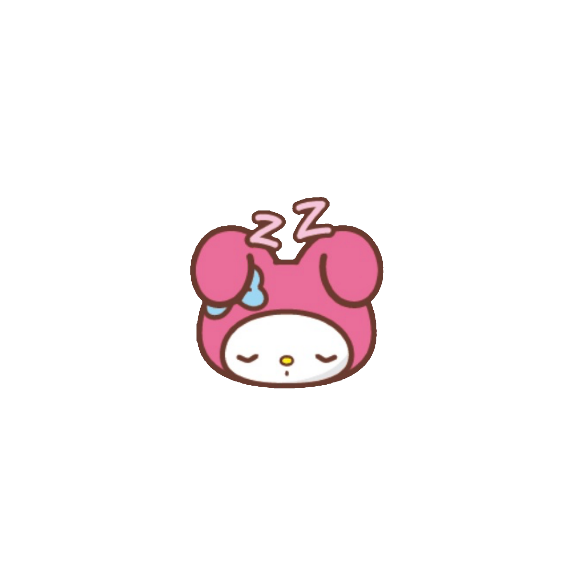 Soft Softcore Sanrio Mymelody Messy Sticker By Dollkoo