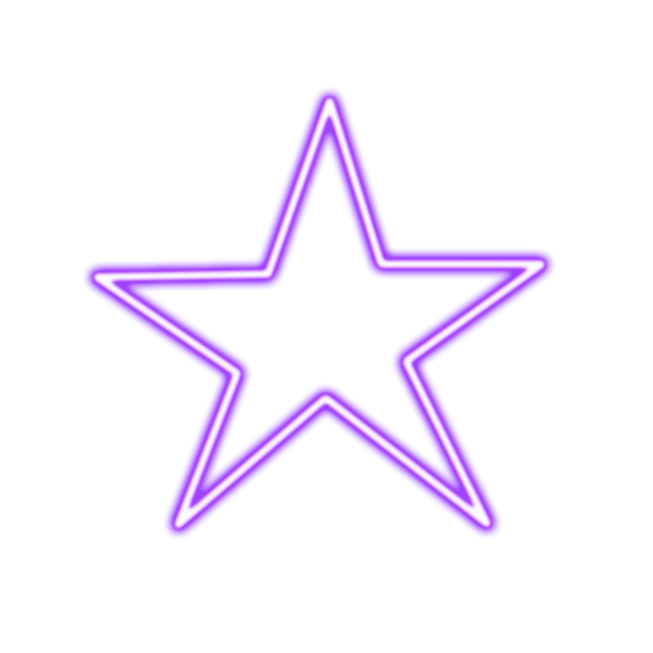 ftestickers star neon luminous purple sticker by @pann70