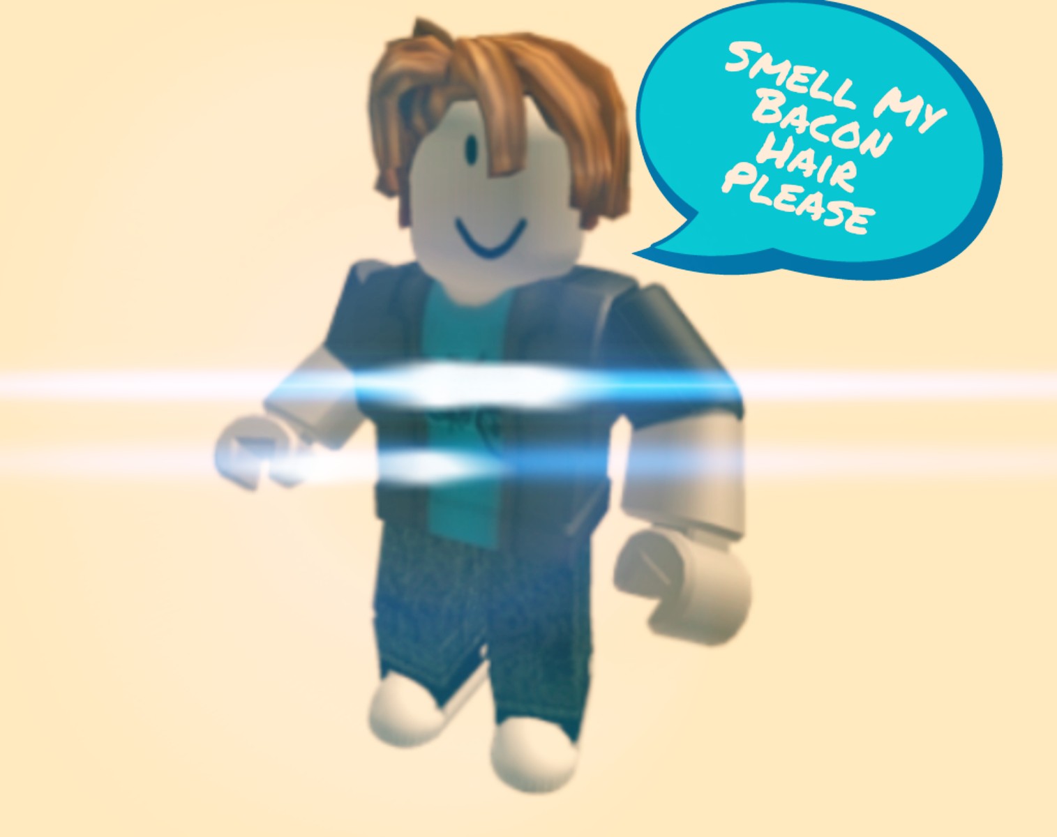 Smell My Bacon Hair Original Baconhair Roblox - how to get bacon hair in roblox for free