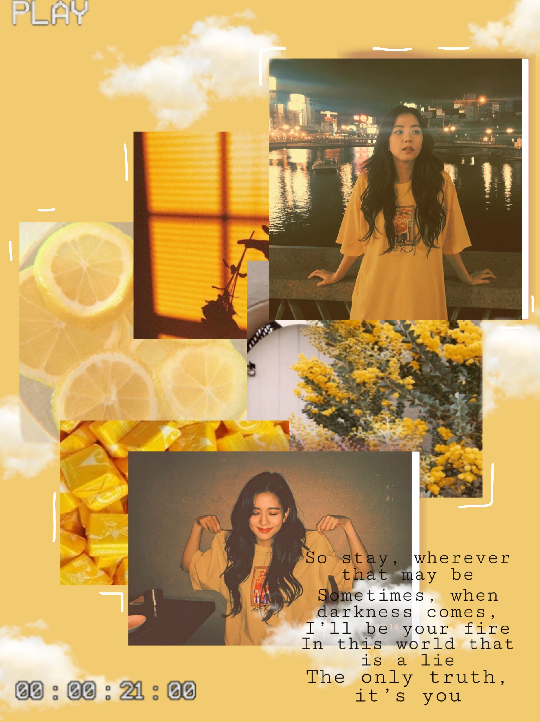 Blackpink Yellow Aesthetic