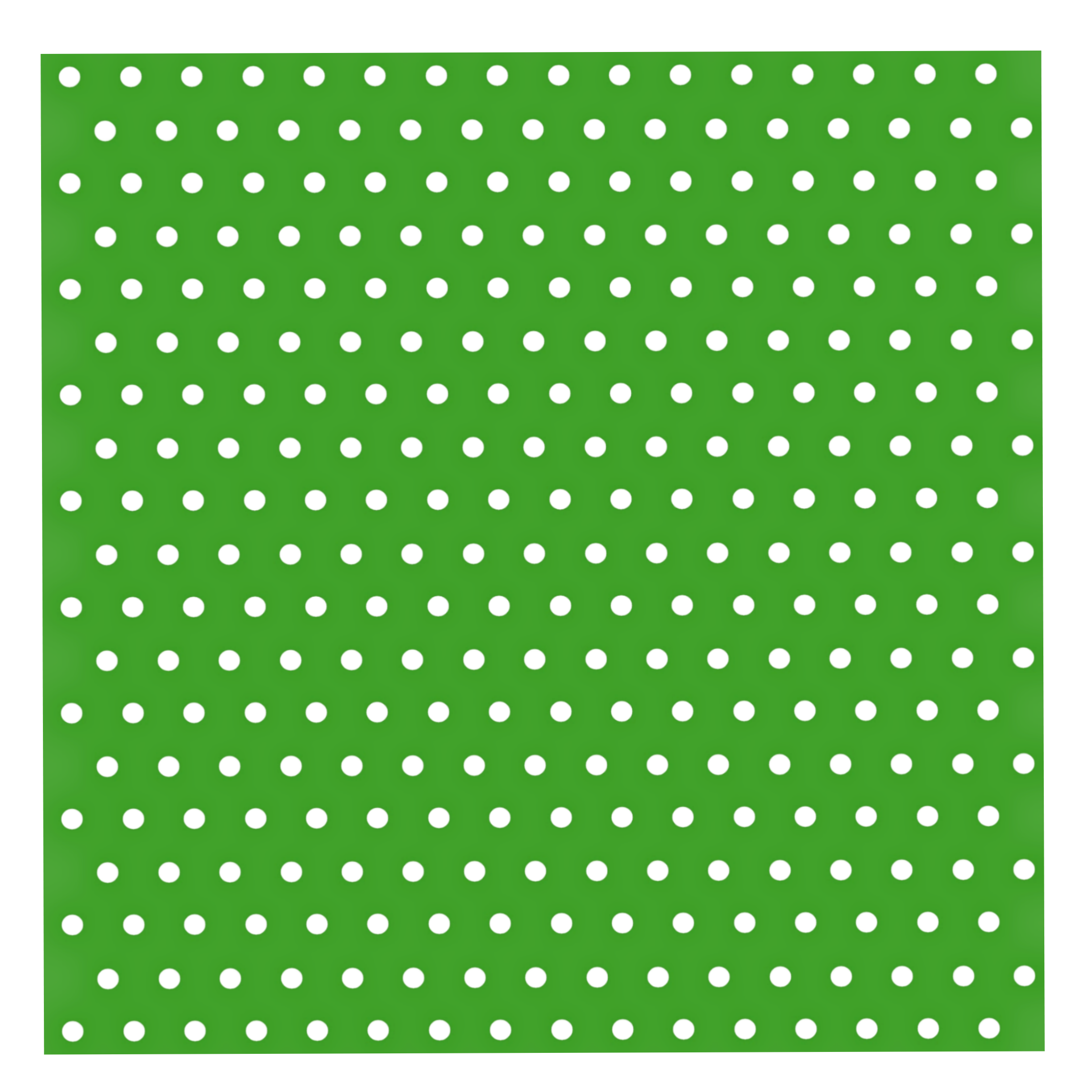 green polkadots background square sticker by @nancyspasic