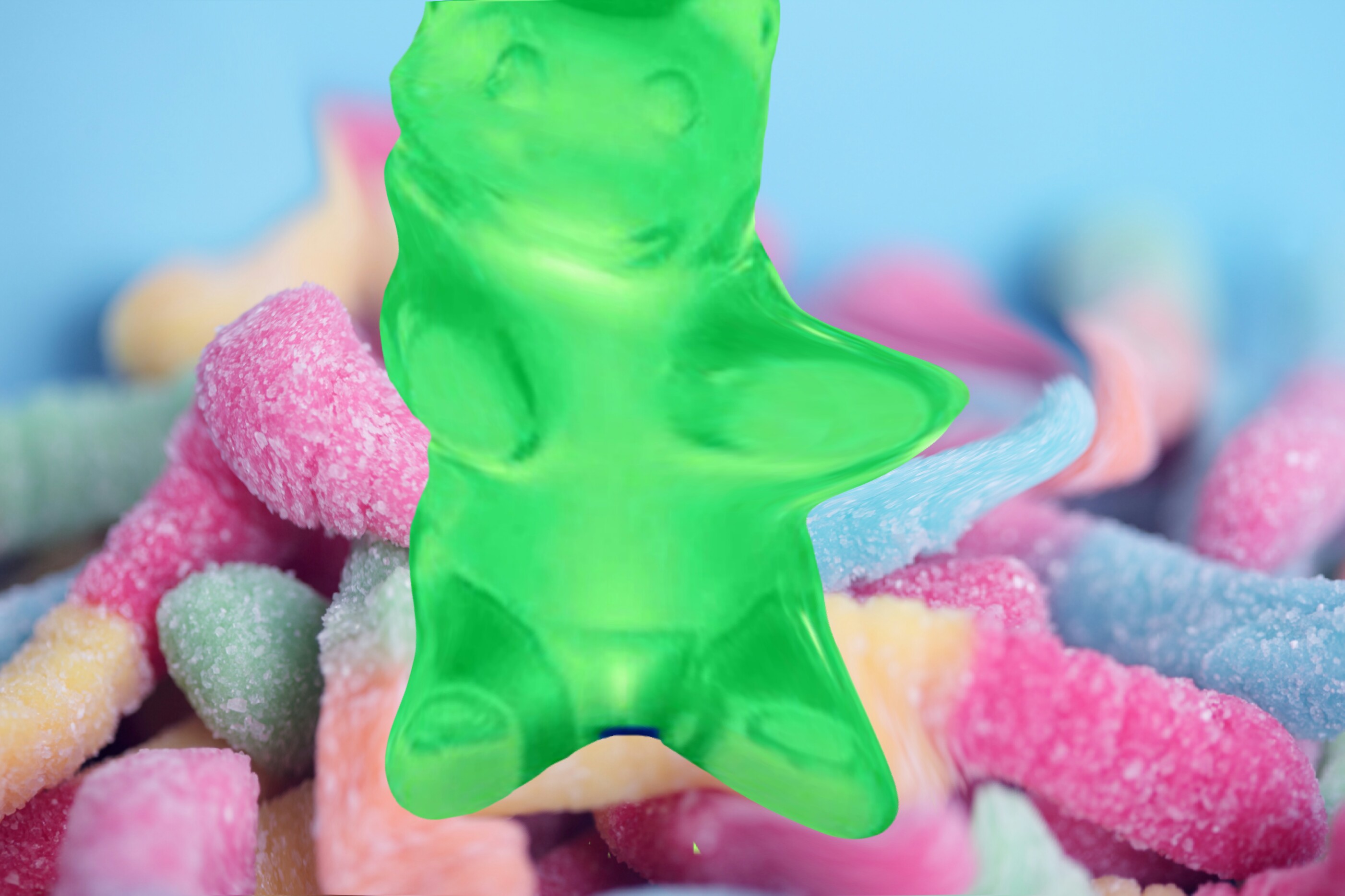 This visual is about freetoedit tinypeople #freetoedit gummy gummy gummy gu...