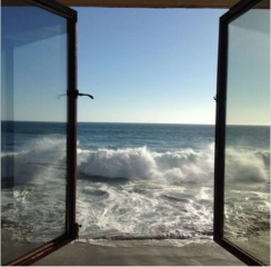 ilusion beautiful window beach clearwater freetoedit