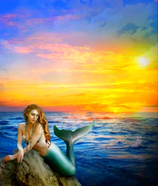 Fantasyart Mermaid Beach Image By Pennyann Fantasyart Mermaid Beach Image By Pennyann