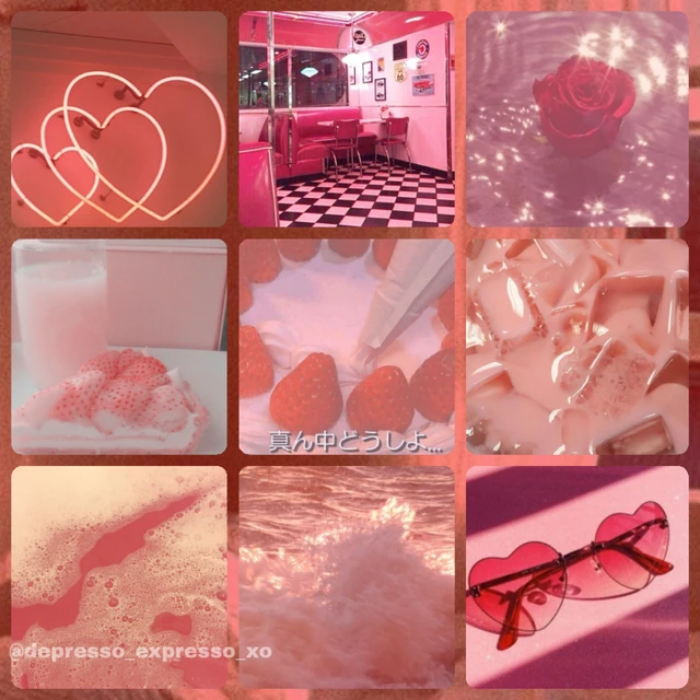 pics Red And Pink Aesthetic Pictures red moodboard aesthetic image by katie