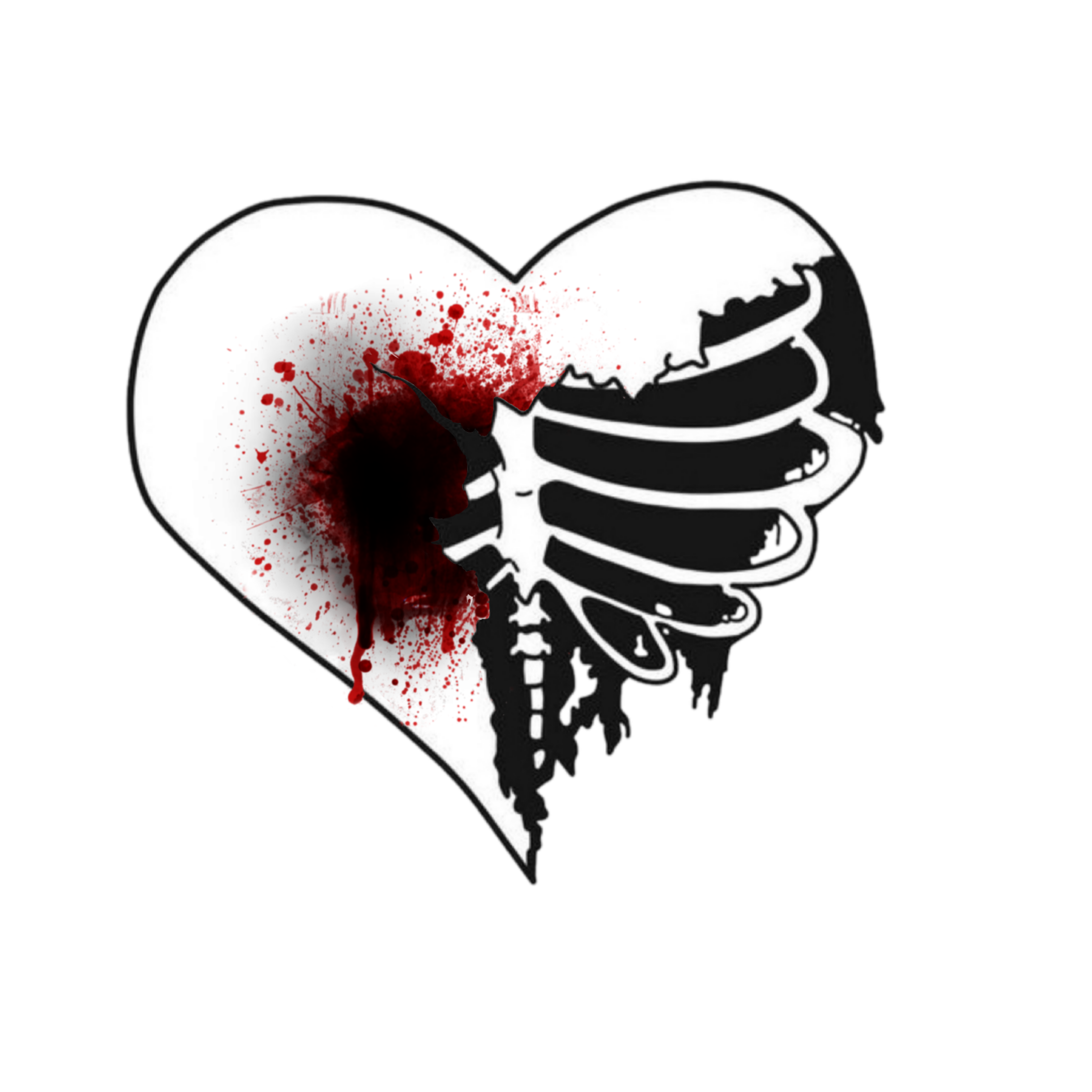 broken heart freetoedit sticker by @depressed_pan_boy