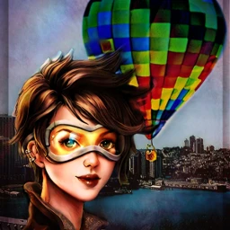 girl balloon challenge remixit remix balloonchallenge freetoedit srchotairballoons hotairballoons