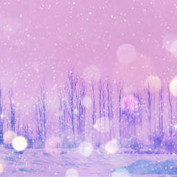 freetoedit forest night stars pastel sun trees pink purple blue reflect