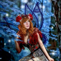 fairy fantasy forest woods myself mythology freetoedit