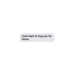 sad sweet hug messenger text freetoedit