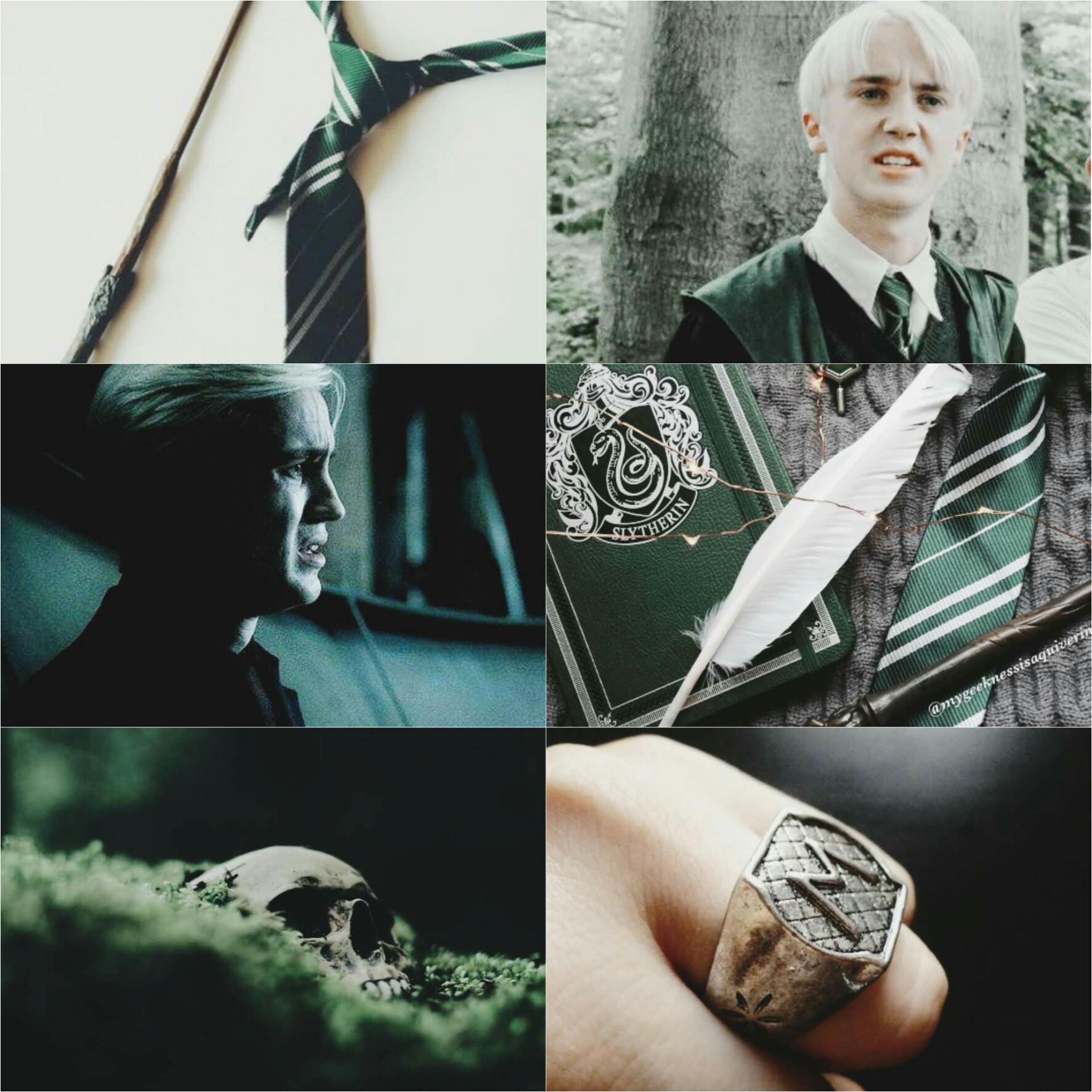 This visual is about dracomalfoy draco malfoy green aesthetic #dracomalfoy ...