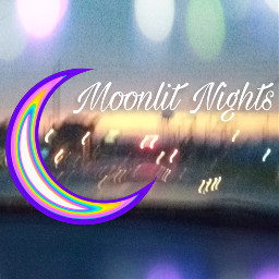 freetoedit aesthetics holographic moonlight moon