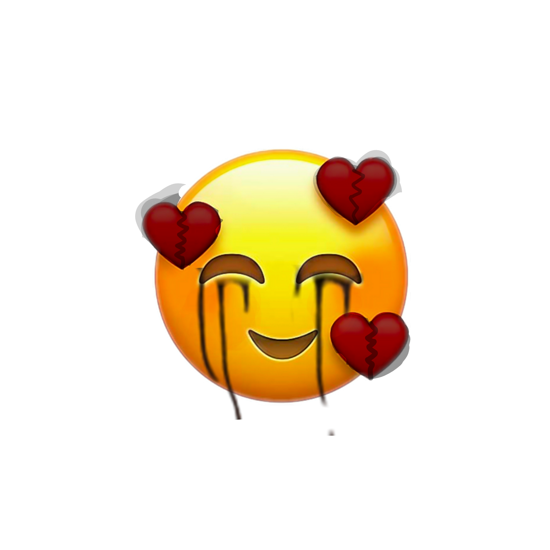 emoji sad sadlove imoji freetoedit sticker by @lara_pusat