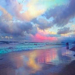 freetoedit colorful sky clouds sunset