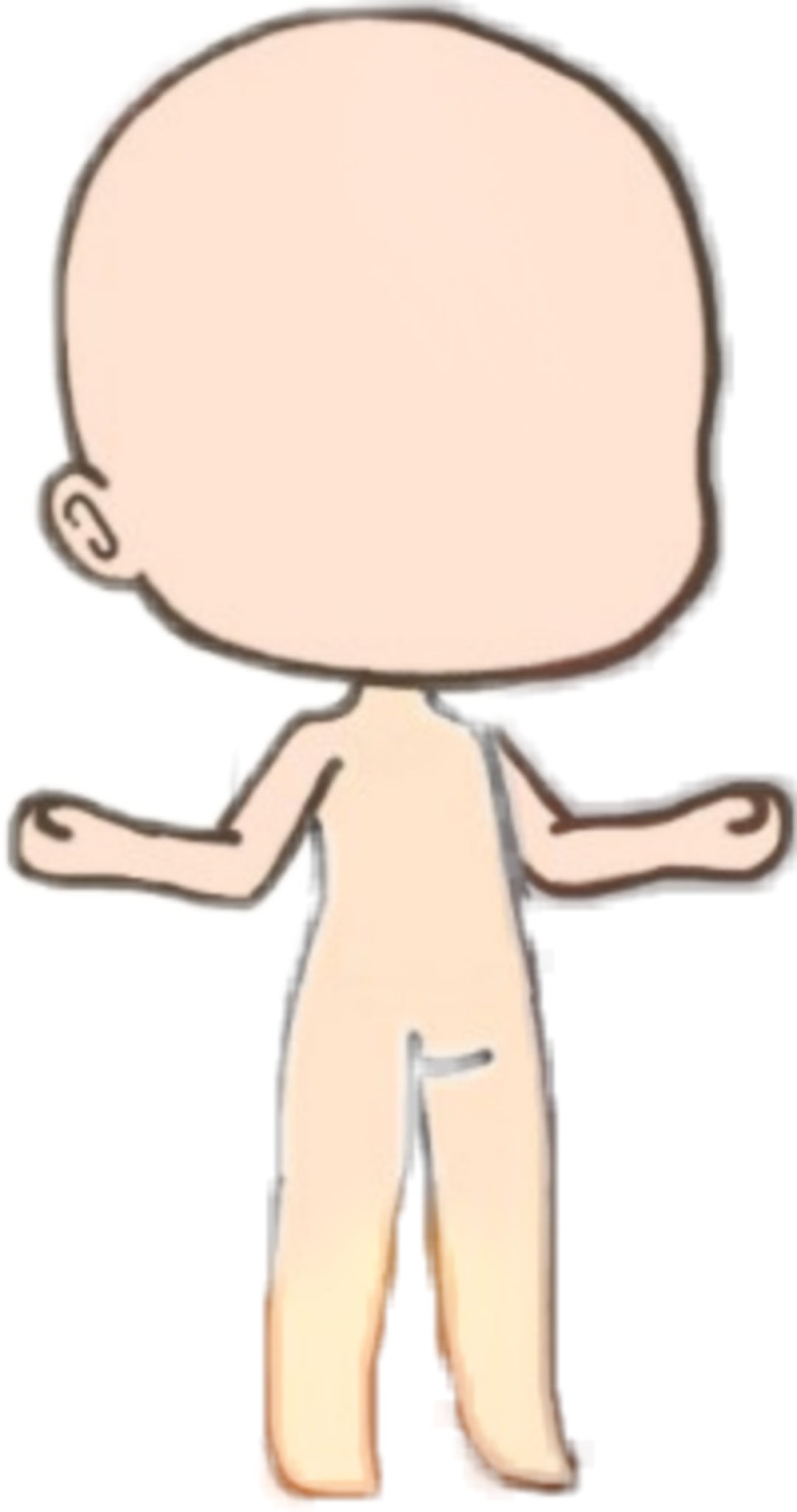 Gacha life body base girl