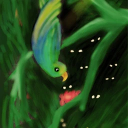 freetoedit jungle bird dcjungles painting