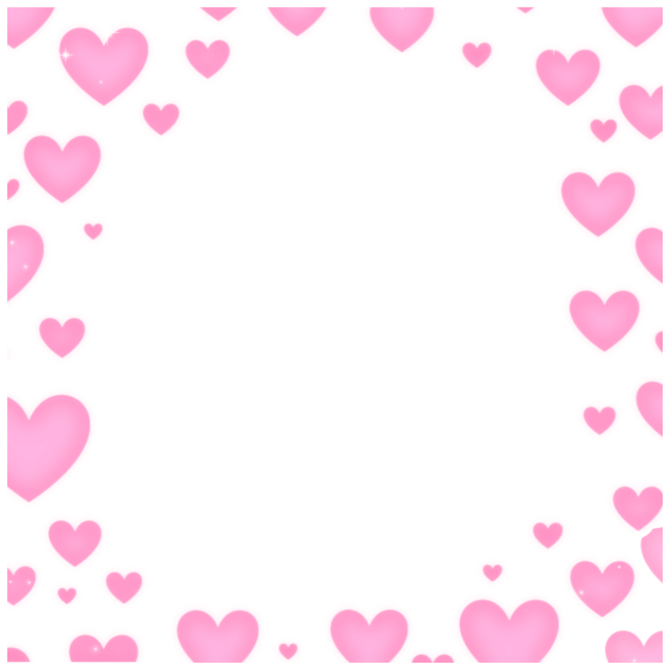 border kawaii heart square kpop sticker by @mxbrii