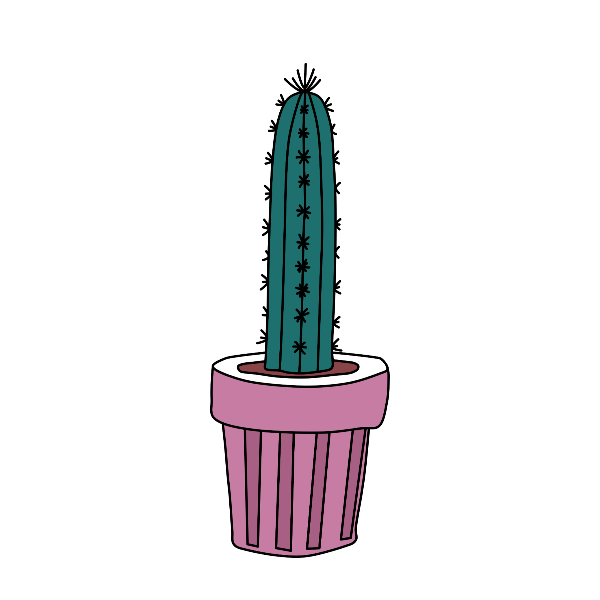 кактус кактусы кактусик кактусики sticker by @deniz_18