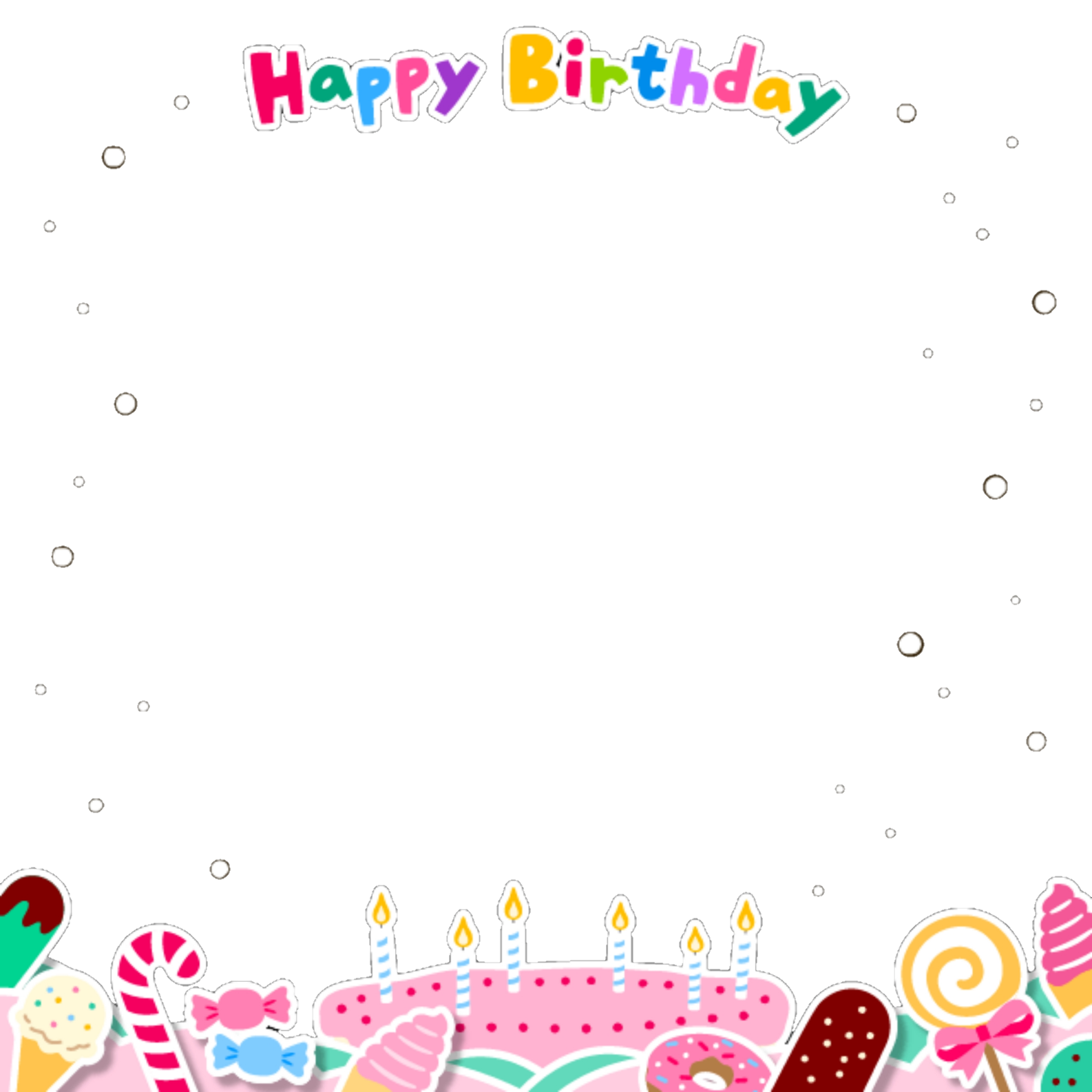 frame square instagram balloons birthday heart love... - 1024 x 1024 png 298kB
