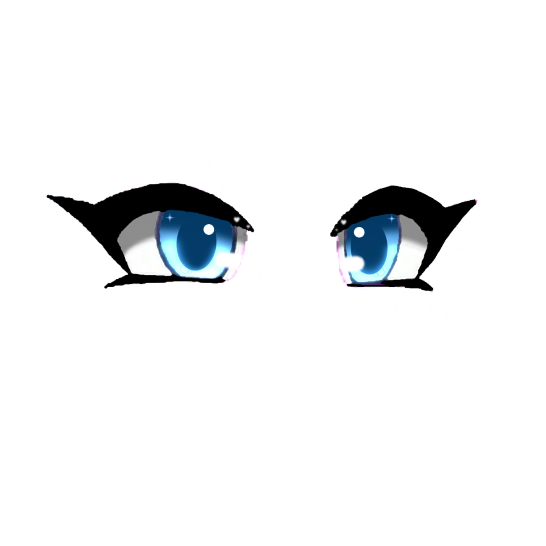 Gacha Life Eyes Blue Edit Png | Images and Photos finder