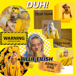 billieeilish yellow edit freetoedit