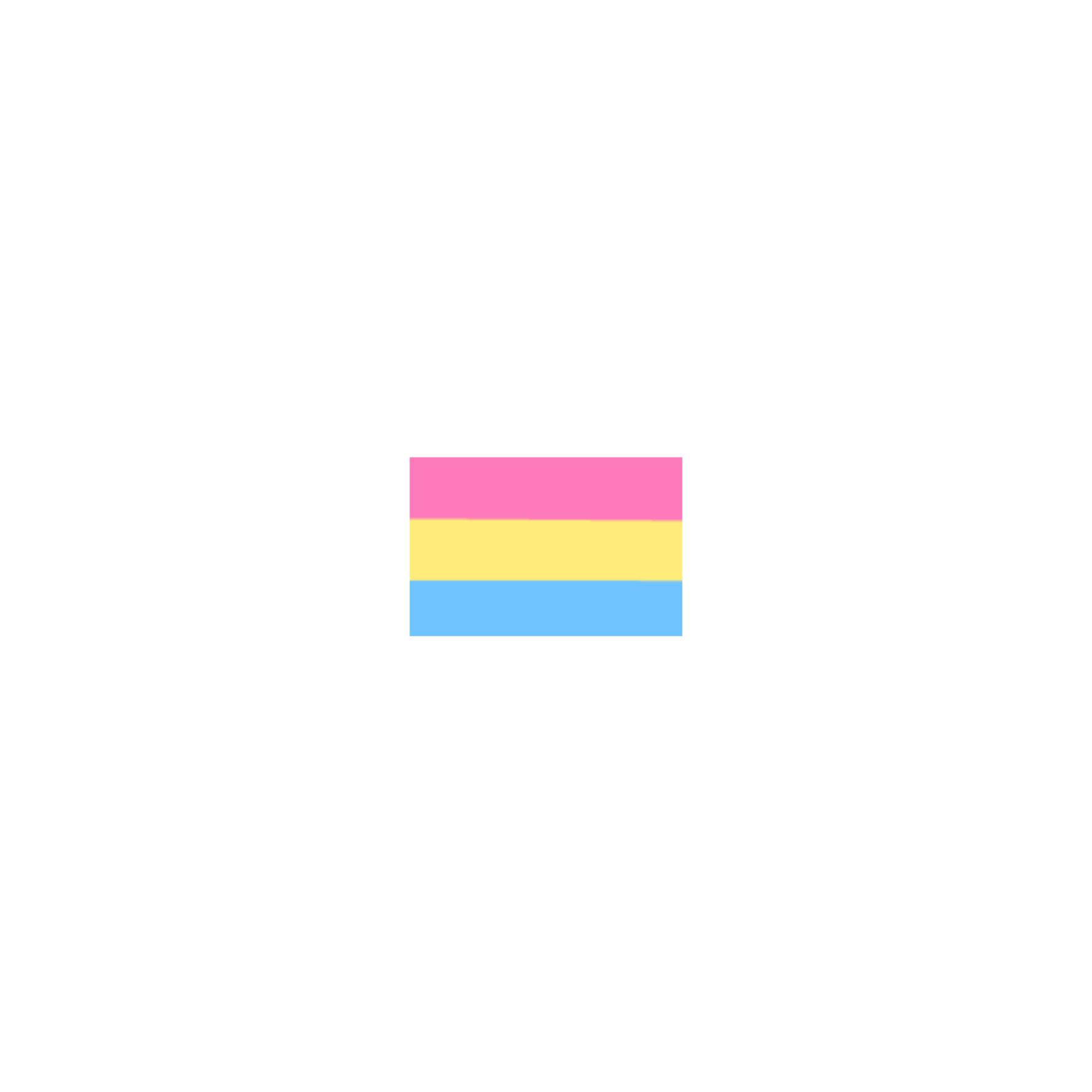 pansexual pansexuality pansexualflag sticker by @scooter_rat