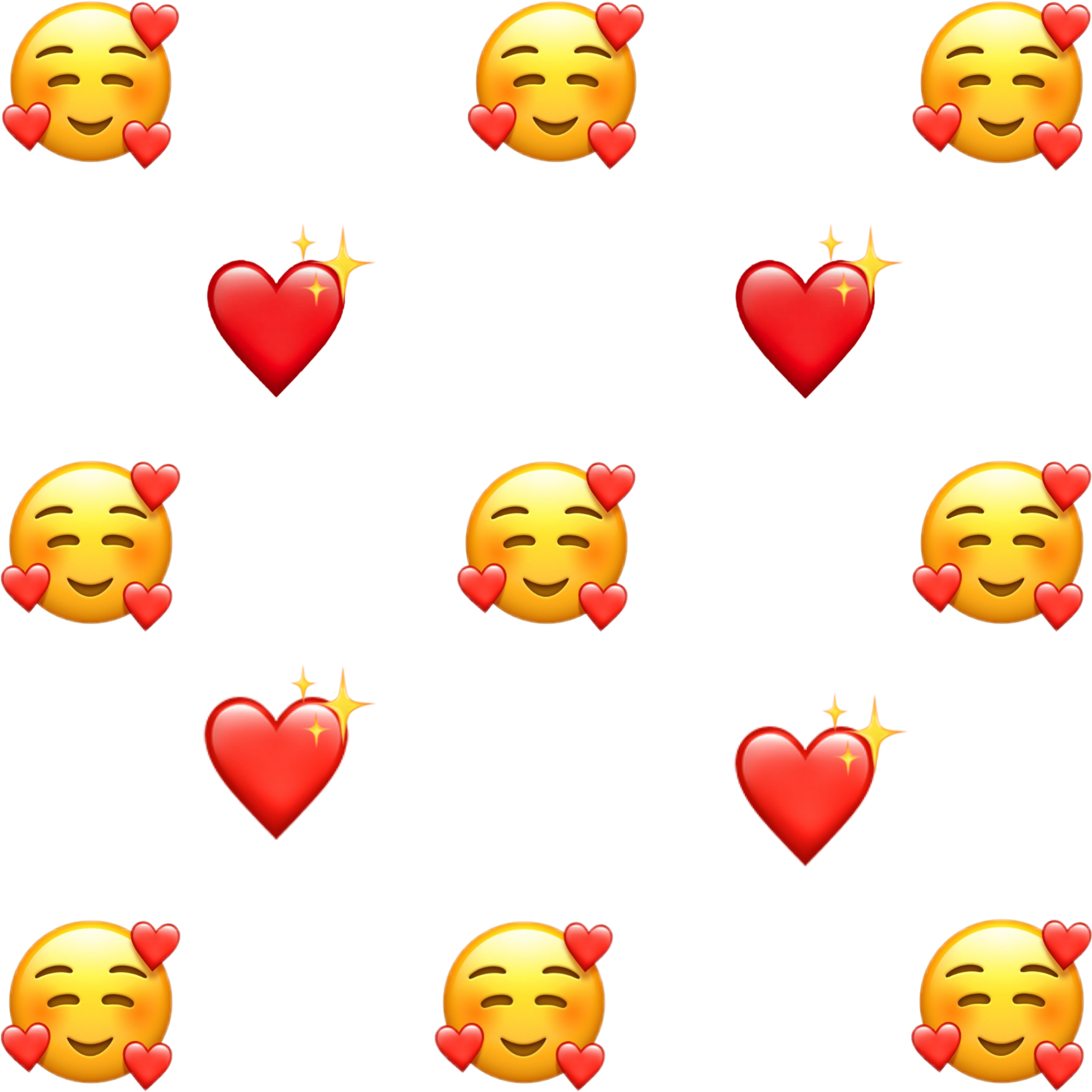 This visual is about emoji love heart sparkle background freetoedit #emoji ...