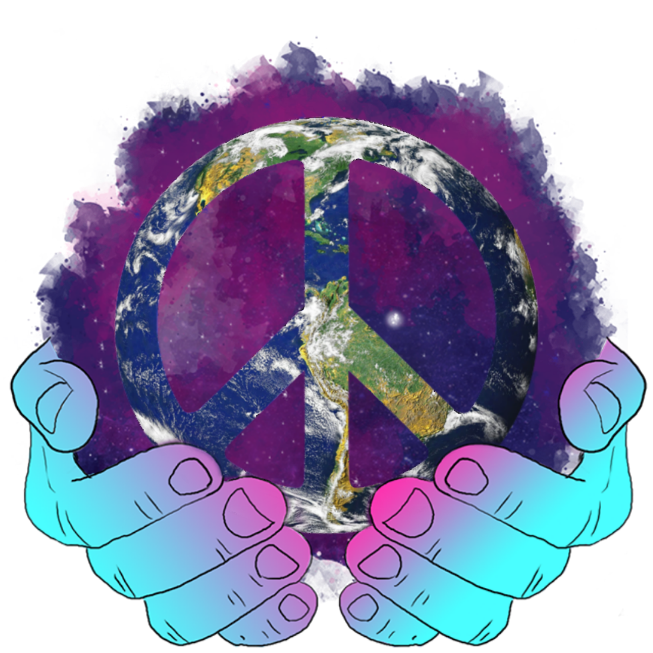 scpeace peace earth sticker by bathsheba corrinne picsart