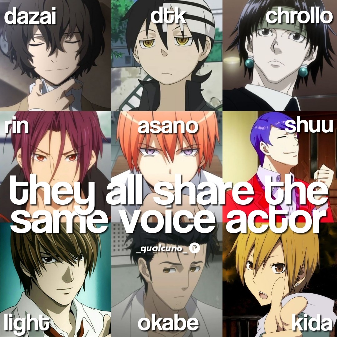 Seiyuu Voiceactor Mamorumiyano Dazai Image By