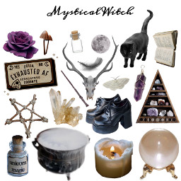 aestheticboard moodboard witch halloween wicca freetoedit