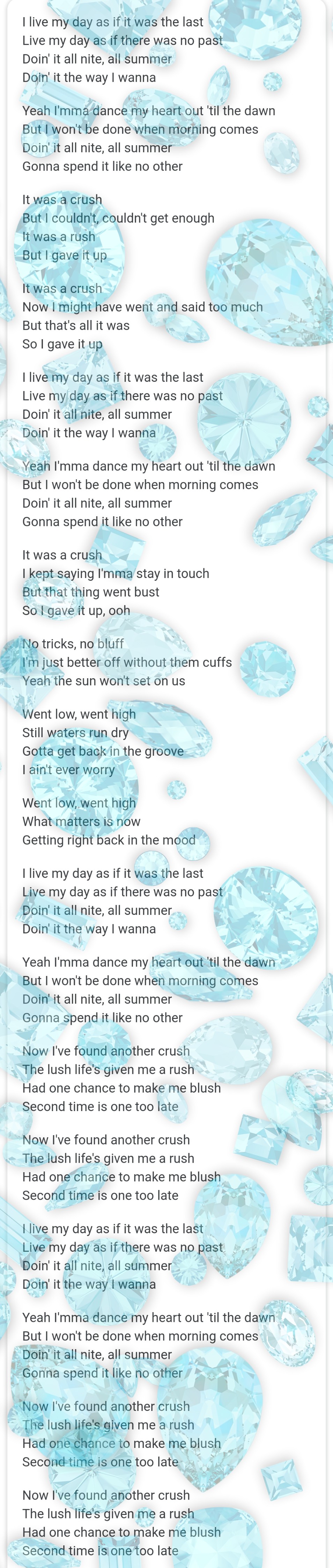 Lush Life Lyrics Zara Larsson