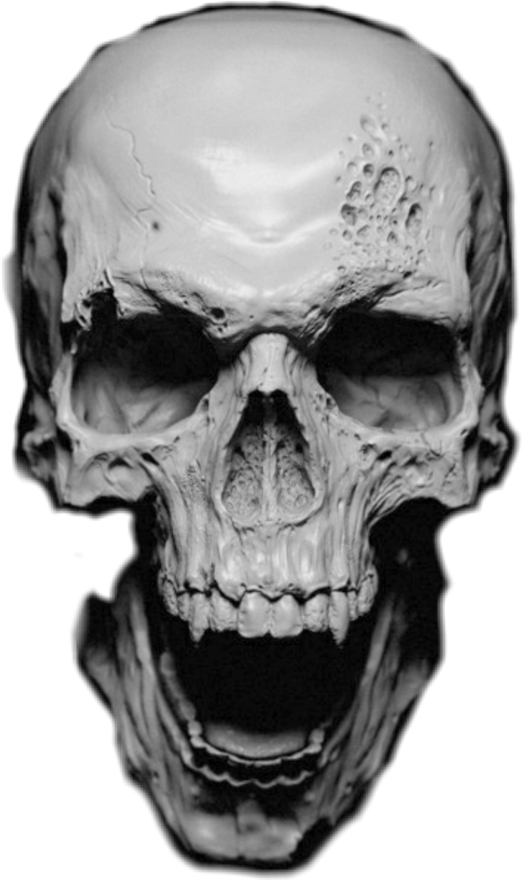 Рот скелета