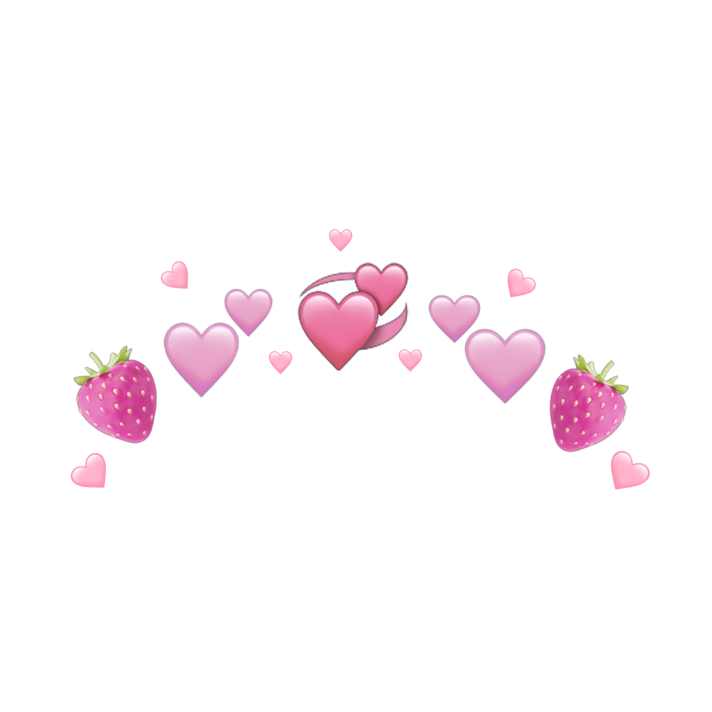 Crown Emoji Png Pink Heart Crown Transparent Transparent Png | Images ...