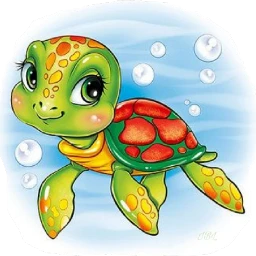 turtle seaturtle colorful nature cute freetoedit screptile