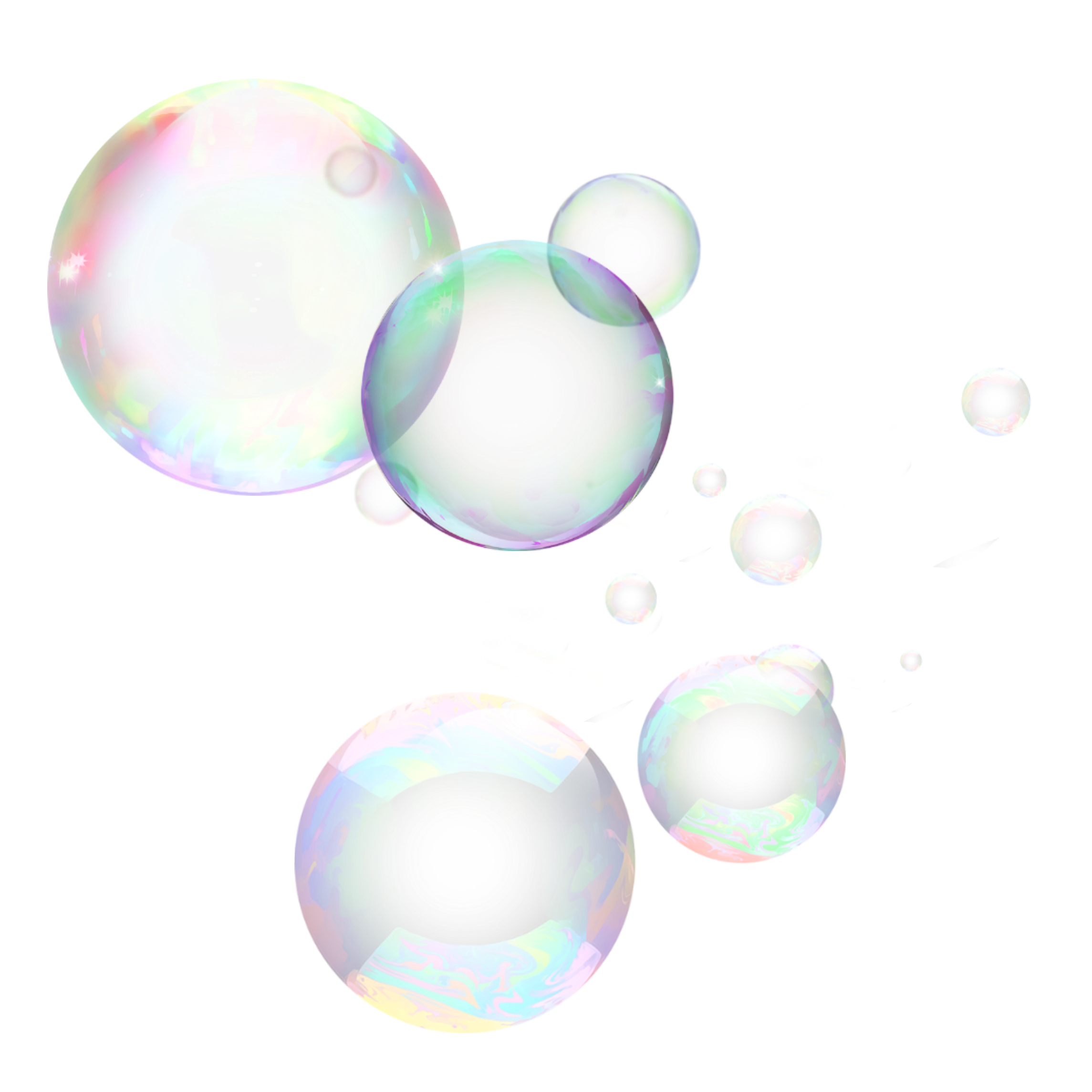 Мыльные пузыри на белом фоне. Мыльные пузыри на прозрачном. Прозрачные пузыри. Пузыри на прозрачном фоне.