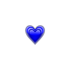 blue blueheart heart heartemoji heartemojis freetoedit