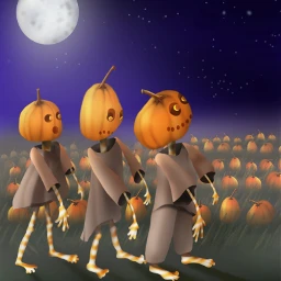 mydrawing pumpkins critters imagination fantasy dchalloweencreatures