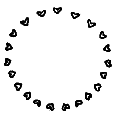 hearts frame heartframe freetoedit sticker by @_badxhabits