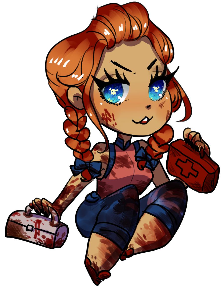 Dbd Deadbydaylight Meg Megthomas Sticker By Sbevex 1759