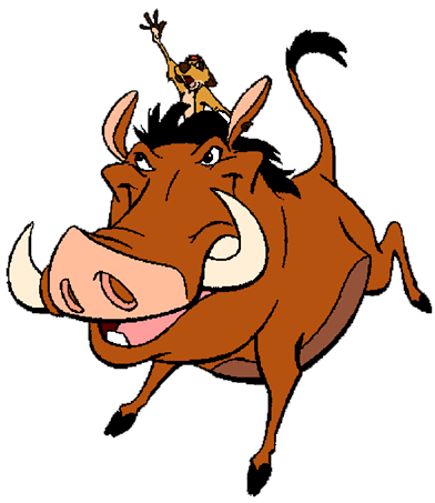 timon riding pumbaa