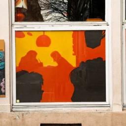 interesting window creative silhouette art pcsomeoneinawindow