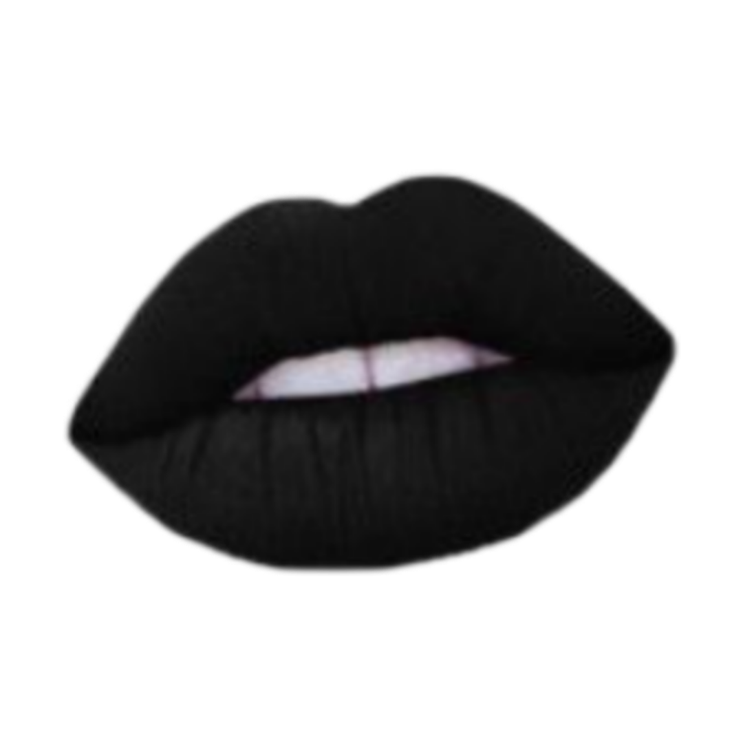 Lipstick Black Freetoedit Lipstick Sticker By Mar24090