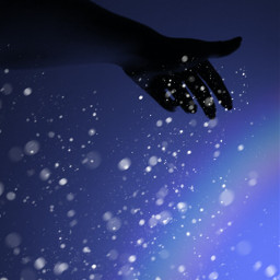 freetoedit hand blue glitter bright
